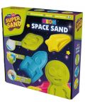 Set za igru Play-Toys - Neonski kinetički pijesak, Kozmos - 1t