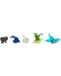 Set za igru Bakugan - Special Attack Ventri, Dragonoid, Titanium Bruiser, Titanium Trox, Smoke - 3t