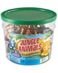Set za igru Learning Resources - Životinje iz džungle, 60 komada - 1t