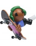 Set za igru Tech Deck SK8 Crew - Fingerboard s figuricom, sa zelenim slušalicama - 2t