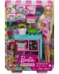 Igralni set Mattel Barbie – Cvjećarnica - 2t