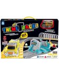 Set za igru Felyx Toys - Pista sa svjetlećim kamionom, luping, 165 dijelova - 1t