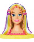 Set za igru Barbie Color Reveal - Maneken za frizure, s dodacima - 2t