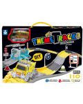 Set za igru Felyx Toys - Pista s svijetlećim kamionom, 110 dijelova - 1t
