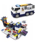 Set za igru Dickie Toys - Sklopivi policijski kamion - 1t
