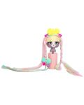 Set za igru IMC Toys Vip Pets - Modni psić s dugom kosom za frizure s dodacima, Lady Gigi - 6t