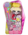 Set za igru IMC Toys Vip Pets - Modni psić s dugom kosom za frizure s dodacima, Lady Gigi - 1t