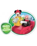 Set za igru Just Play Disney Junior - Vatrogasno vozilo Mickey Mouse, s figurama - 8t