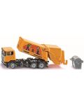 Metalna igračka Siku Super – Kamion za odvoz smeća Scania-R, 1:87 - 1t