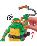 Interaktivna akcijska figura TMNT Mutant Mayhem - Michelangelo - 3t