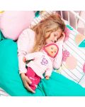 Interaktivna lutka Bayer First Words Baby - Ružičasta haljina s mišem, 38 cm - 5t