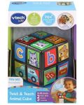 Interaktivna igračka Vtech - Vrti i uči, Animal Cube - 1t