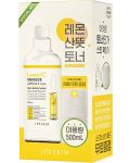 It's Skin Lemon C Set - Tonik za lice, 500 ml + Tamponi, 20 komada - 1t