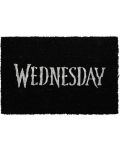 Otirač za vrata SD Toys Television: Wednesday - Wednesday, 60 x 40 cm - 1t