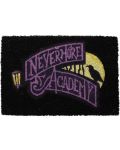 Otirač za vrata SD Toys Television: Wednesday - Nevermore Academy, 60 x 40 cm - 1t