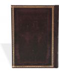 Kalendar-bilježnica Paperblanks Black Moroccan - Midi, 13 x 18 cm, 72 lista, 2024 - 3t