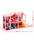 Kuća za lutke MalPlay - Lovely House sa 6 soba, namještajem i figurinama, 136 dijelova - 9t