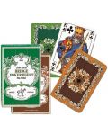 Karte za igranje Piatnik - model Bridge-Poker-Whist, zelena boja - 1t