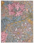Kalendar-dnevnik Paperblanks William Morris - Horizontalni, 80 listova, 2024 - 1t