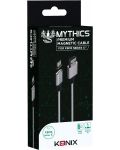 Kabel Konix - Mythics Premium Magnetic Cable 3 m, bijeli (Xbox Series X/S) - 1t