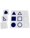 Karte Acool Toy - Sa geometrijskim figurama za Montessori geometrijski ormar - 2t