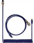 Kabel za tipkovnicu Keychron - Aviator, USB-C/USB-C, plavi - 1t