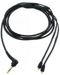 Kabel za slušalice Shure - EAC64BK, MMCX/3.5mm, 1,62m, crni - 3t