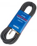 Kabel Cascha - HH 2090, 6.3mm, 6 m, crni/sivi - 3t