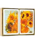 Karte za igranje Piatnik - Van Gogh - Sunflowers (2 špila) - 2t