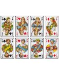 Karte za igranje Piatnik - model Bridge-Poker-Whist, smeđa boja - 4t