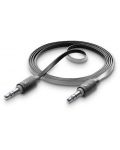 Kabel Cellularline - AUX Audio, 3.5mm/3.5mm, 1m, crni - 1t