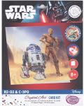 Kartica dijamantni goblen Craft Buddy - R2-D2  C-3PO - 1t