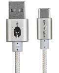Kabel Spartan Gear – Type C USB 2.0, 2m, bijeli - 1t