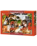 Puzzle Castorland od 1500 dijelova - Mačje igre  - 1t