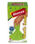 Kinetički pijesak u kutiji Heroes – Zelena boja, 1000 g - 1t