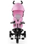 Tricikl KinderKraft Aston - ružičasti - 3t