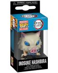 Privjesak za ključeve Funko Pocket POP! Animation: Demon Slayer - Inosuke Hashibira (With Swords) - 2t