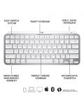 Tipkovnica Logitech - MX Keys Mini for Mac, bežična, siva - 6t