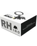 Privjesak za ključeve Metalmorphose - Rhino, черен - 2t