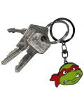 Privjesak za ključeve ABYstyle Retro Toys: Teenage Mutant Ninja Turtles - Raphael - 3t