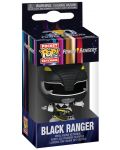 Privjesak za ključeve Funko Pocket POP! Television: Mighty Morphin Power Rangers - Black Ranger - 2t