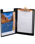 Clipboard Exacompta - Exactive, s poklopcem, PP, crni - 3t