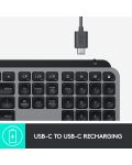 Tipkovnica Logitech - MX Keys For Mac, bežična, Space Grey - 12t