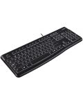 Tipkovnica Logitech - K120, crna - 6t