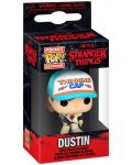 Privjesak za ključeve Funko Pocket POP! Television: Stranger Things - Dustin - 2t