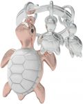 Privjesak za ključeve Metalmorphose - Turtle family - 1t