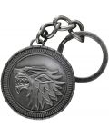 Privjesak za ključeve The Noble Collection Television: Game of Thrones - Stark Shield - 1t