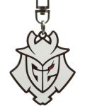 Privjesak za ključeve ABYstyle Esports: G2 - Samurai Logo - 2t