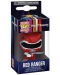 Privjesak za ključeve Funko Pocket POP! Television: Mighty Morphin Power Rangers - Red Ranger - 2t