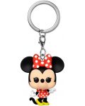 Privjesak za ključeve Funko Pocket POP! Disney: Mickey and Friends - Minnie Mouse - 1t